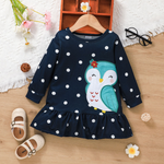 Blue bird dress