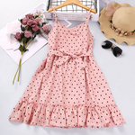 Heart print dress