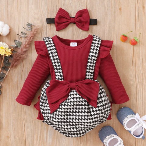 Conjunto romper con moño