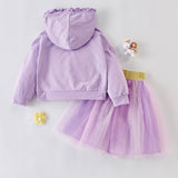 Conjunto unicorn violet