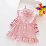 Vestido mini print hearts