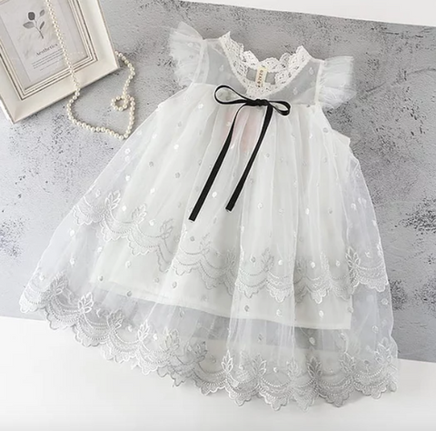 Vestido princess blanco